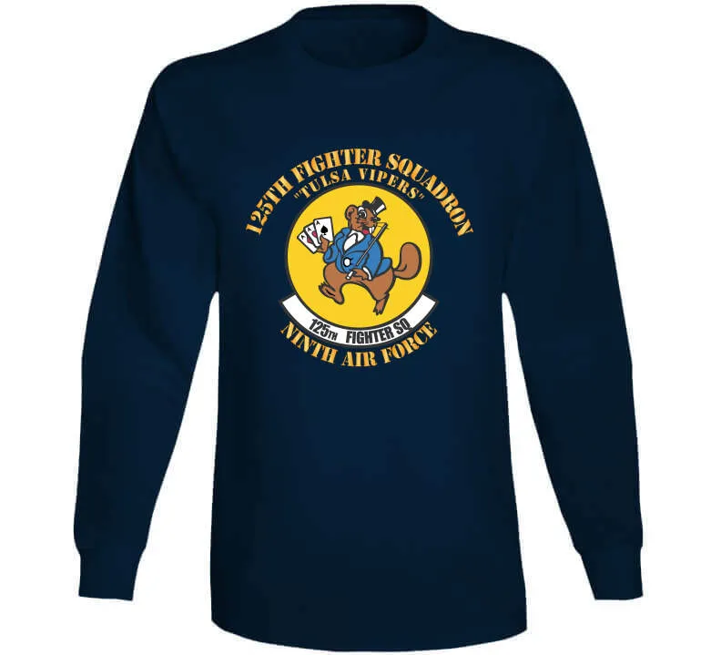 125th Fighter Squadron - Tulsa Vipers - 9th Air Forcex 300 Classic T Shirt, Crewneck Sweatshirt, Hoodie, Long Sleeve