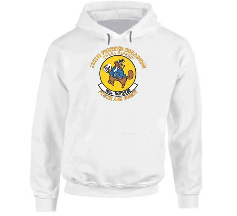 125th Fighter Squadron - Tulsa Vipers - 9th Air Forcex 300 Classic T Shirt, Crewneck Sweatshirt, Hoodie, Long Sleeve