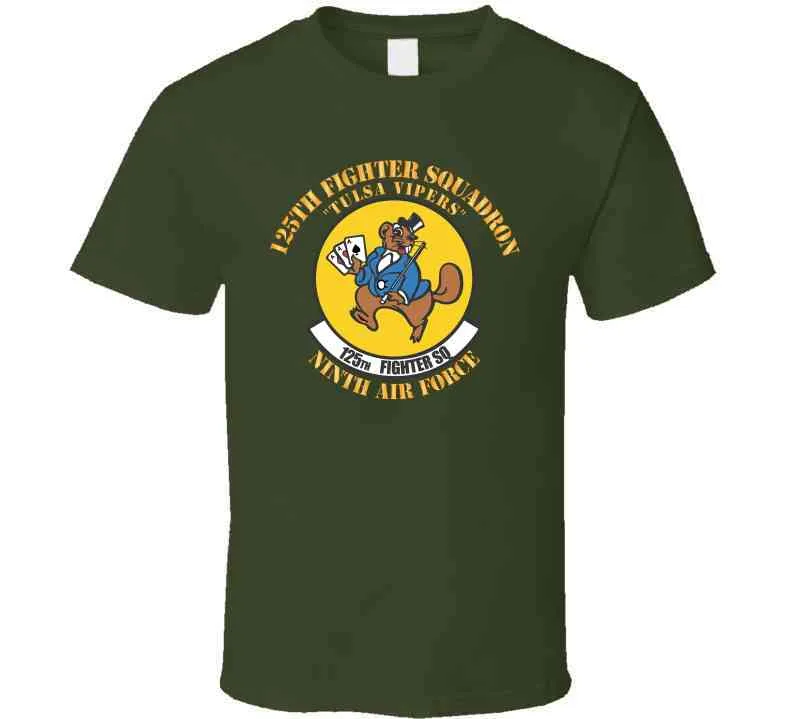 125th Fighter Squadron - Tulsa Vipers - 9th Air Forcex 300 Classic T Shirt, Crewneck Sweatshirt, Hoodie, Long Sleeve