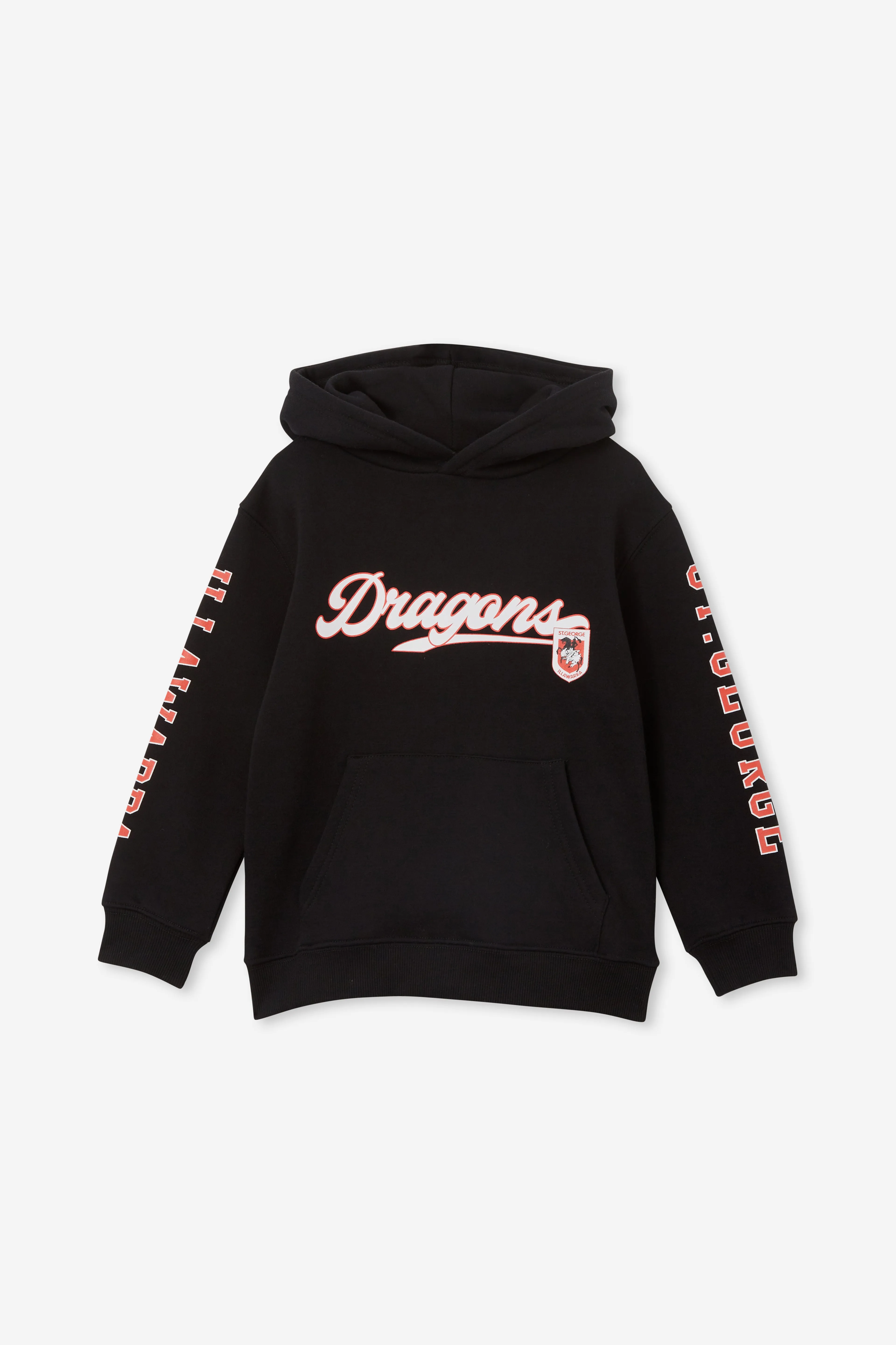 Dragons Cotton On Youth Sleeve Print Hoodie