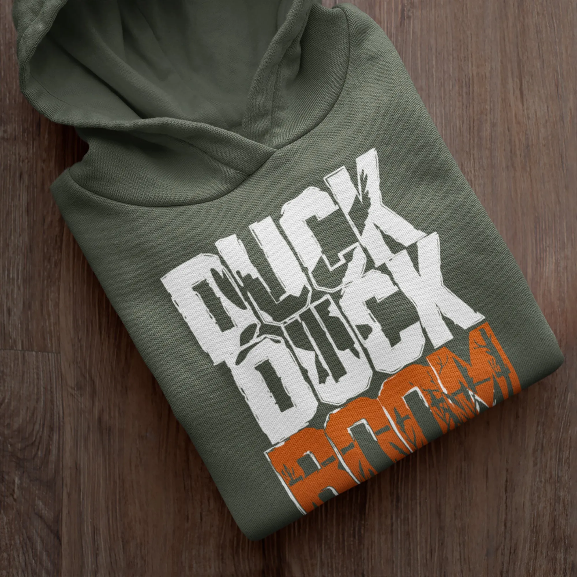 Duck Duck Boom 2 Pullover Fleece Hoodie