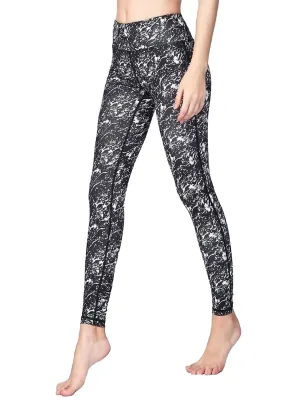 High Waist Printed Yoga Pants Full-Length Workout Fitness Leggings