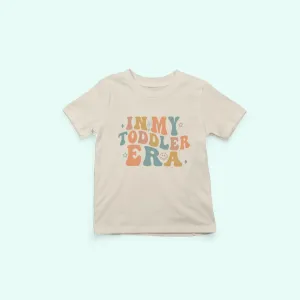 In my toddler era t shirt, birthday shirt, Retro children shirt