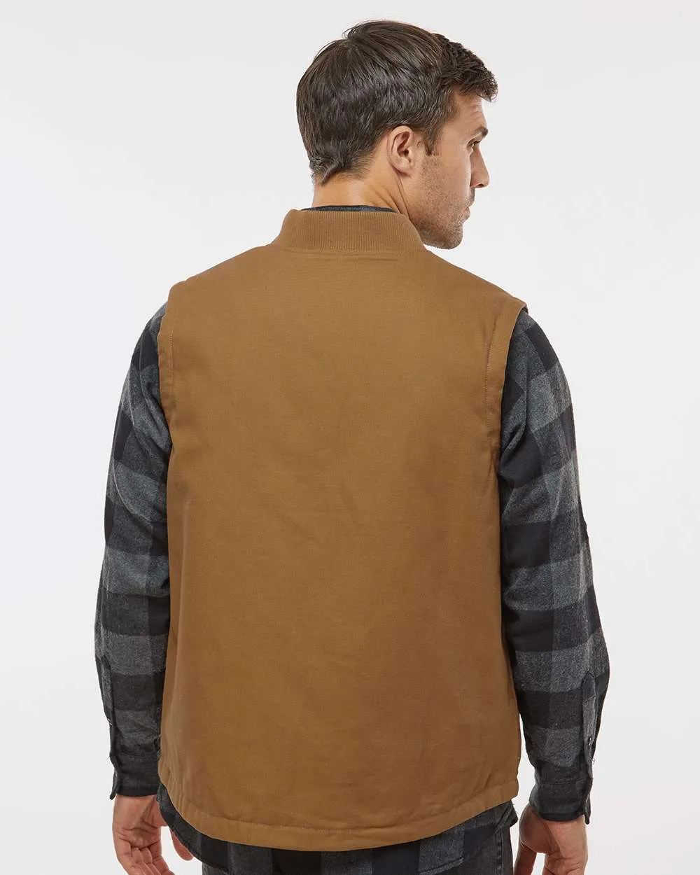 Independent Trading Co. Insulated Canvas Workwear Vest EXP560V