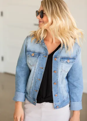 Lightweight Denim Jean Jacket