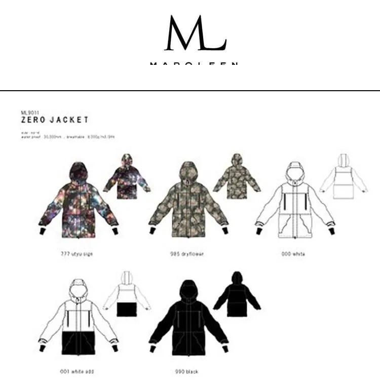 MARQLEEN ZERO JACKET (Japanese Brand) ML9011-777 [Unisex]