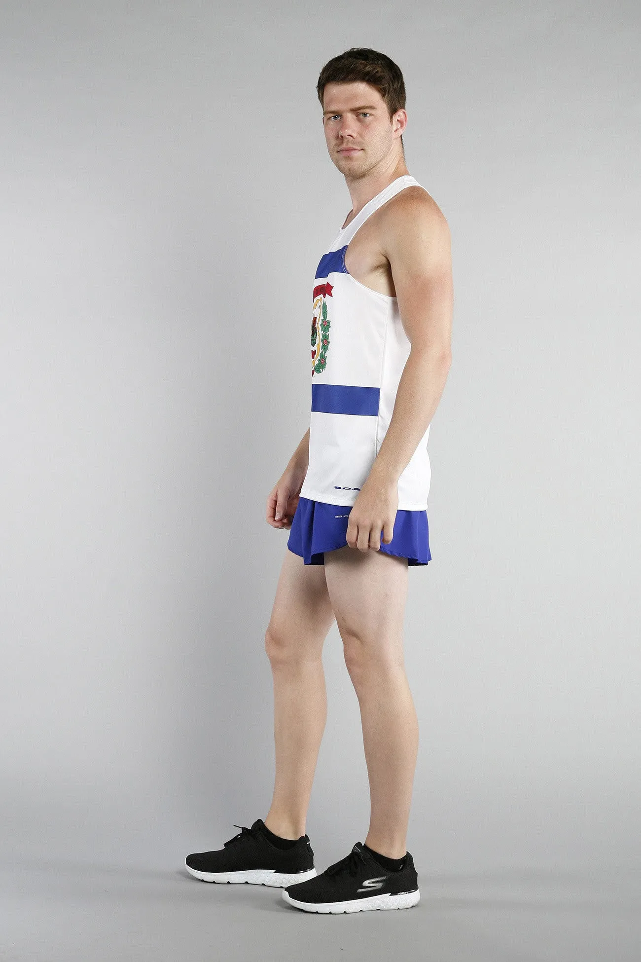 Men's Printed Singlet- West Virginia