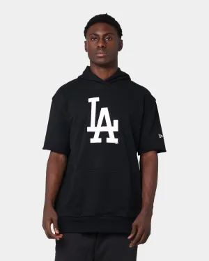 New Era Los Angeles Dodgers Oversized Short Sleeve Hoodie Black