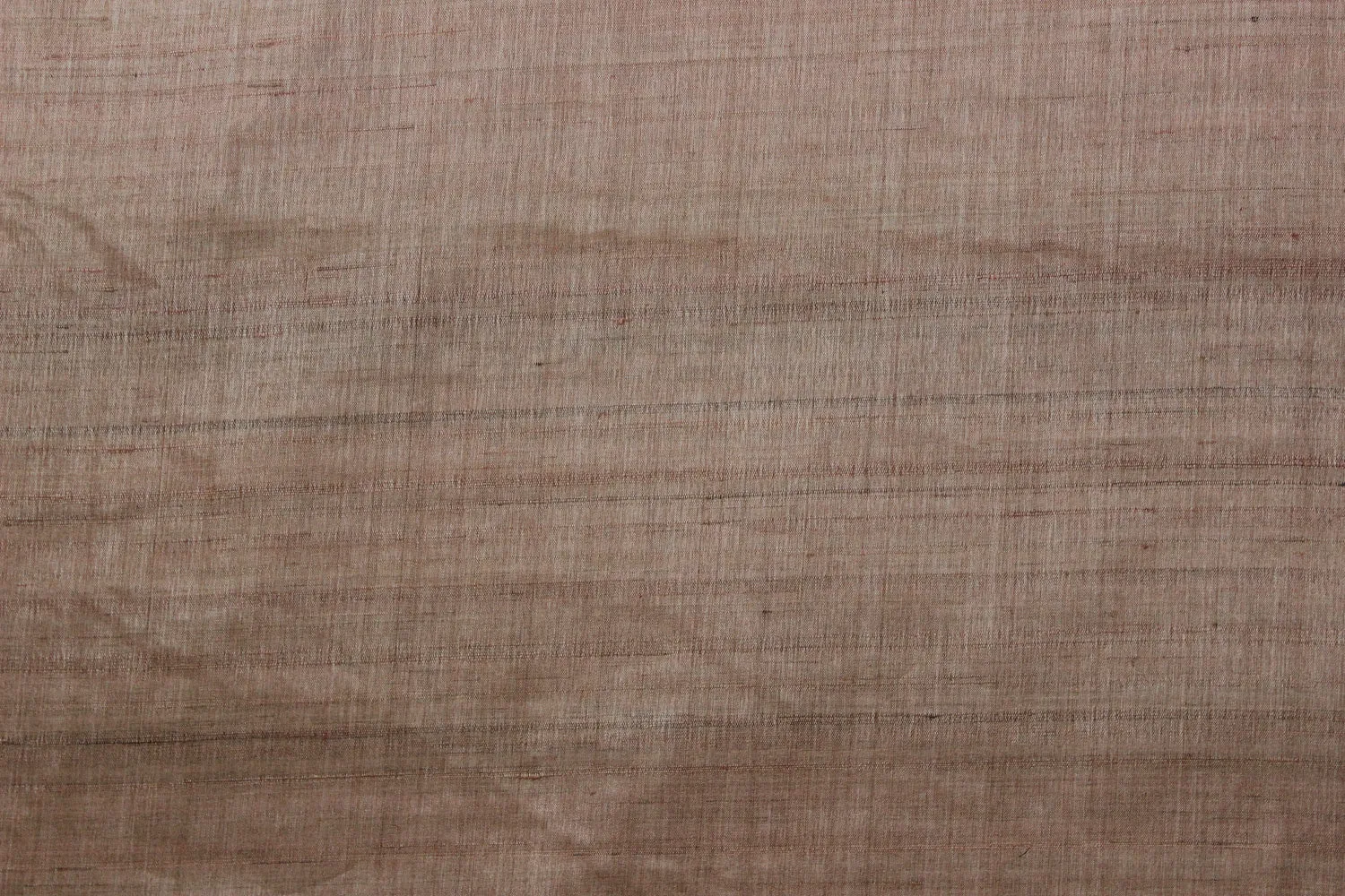 Peach Tussar Silk Fabric