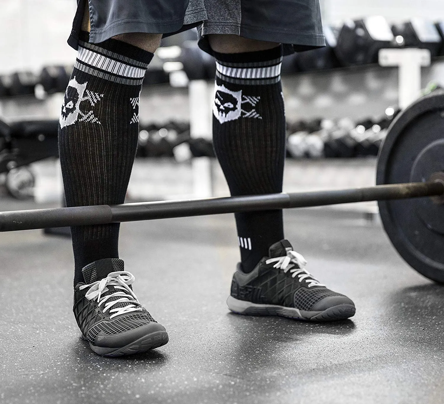 Powerful Power Skull - Moxy Socks