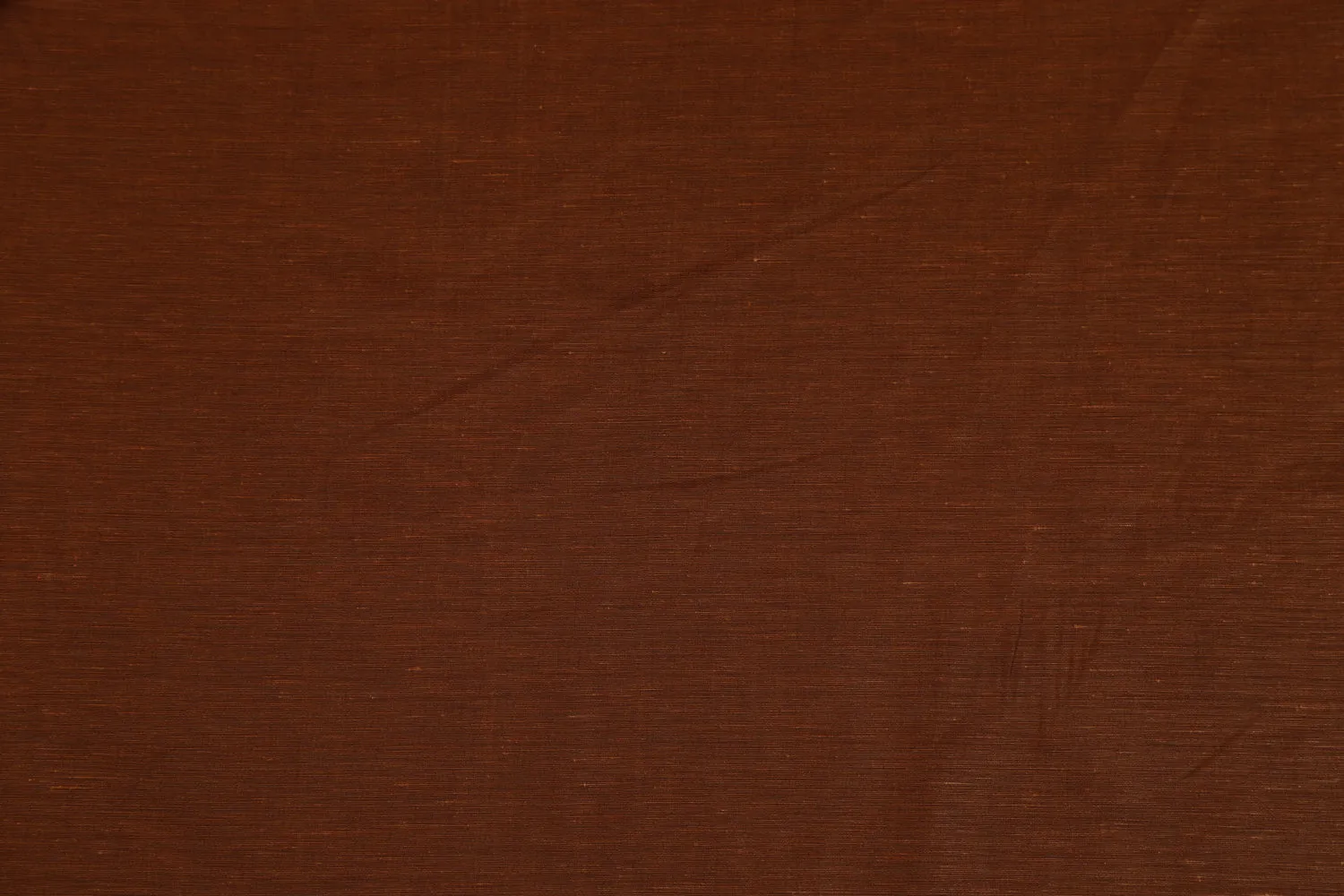 Precut of 2 Meters of Brown Plain Cotton Linen Fabric