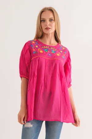 RAJ CRYSTAL FUCHSIA TOP