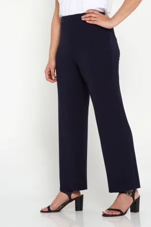 Raya Bamboo Pants - Navy