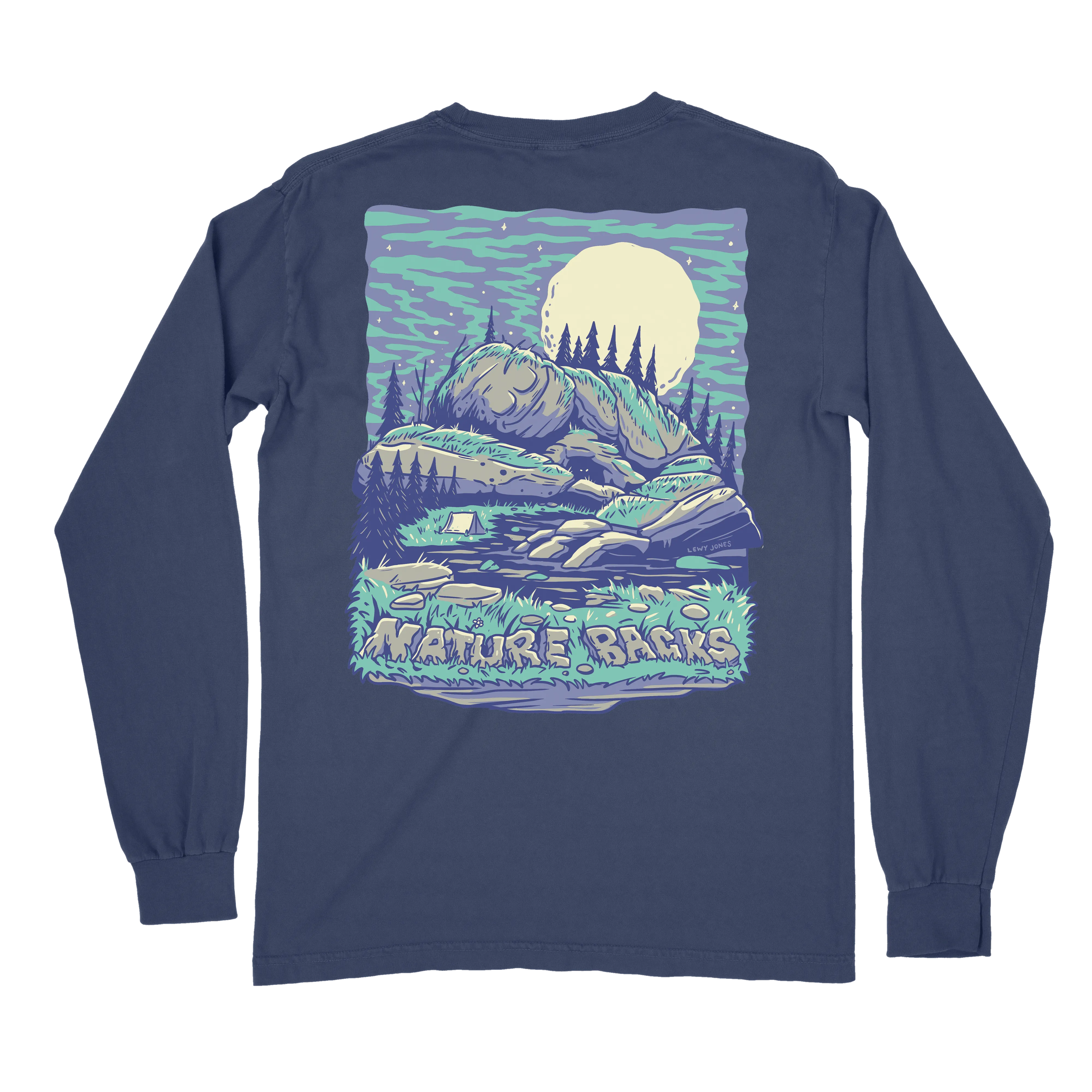 Sleeping Giant Long Sleeve (Midnight)