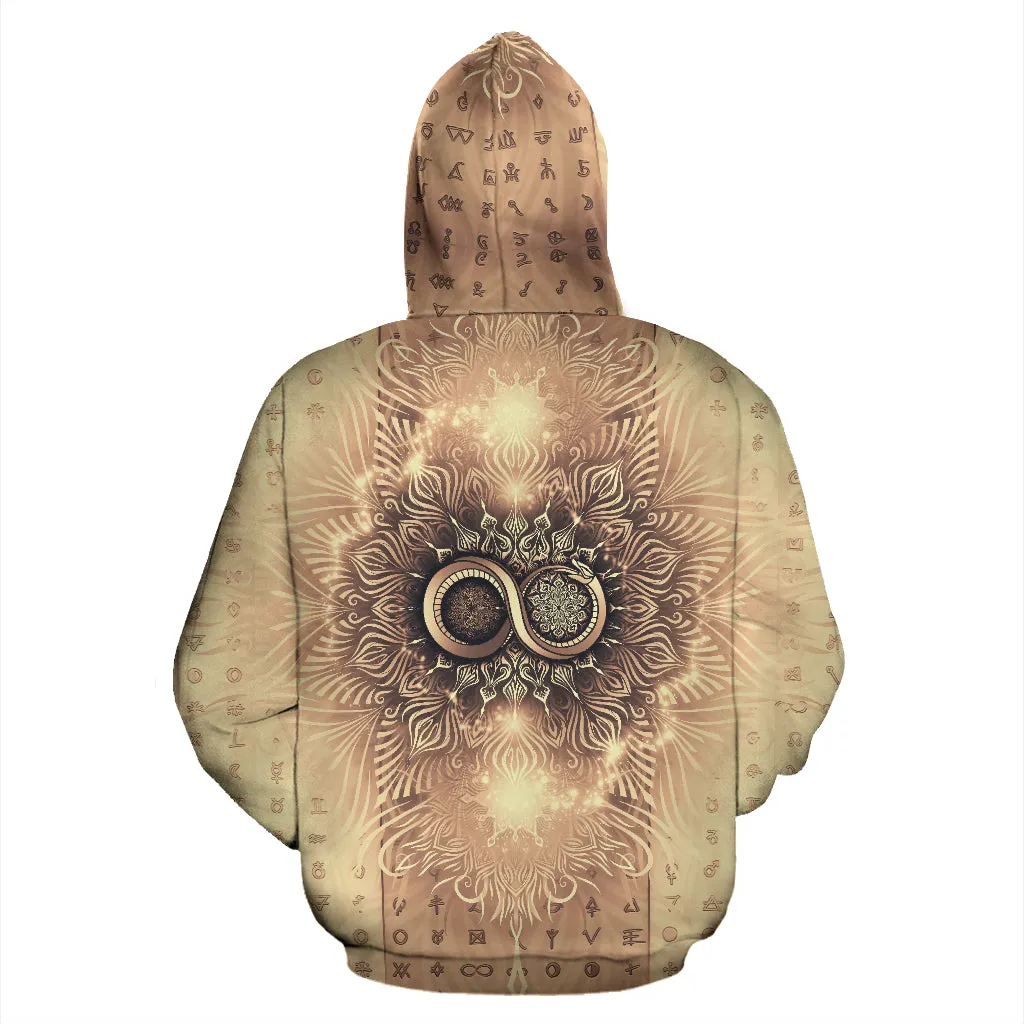 Snake of Infinity - Ocher | Hoodie | Mandalazed