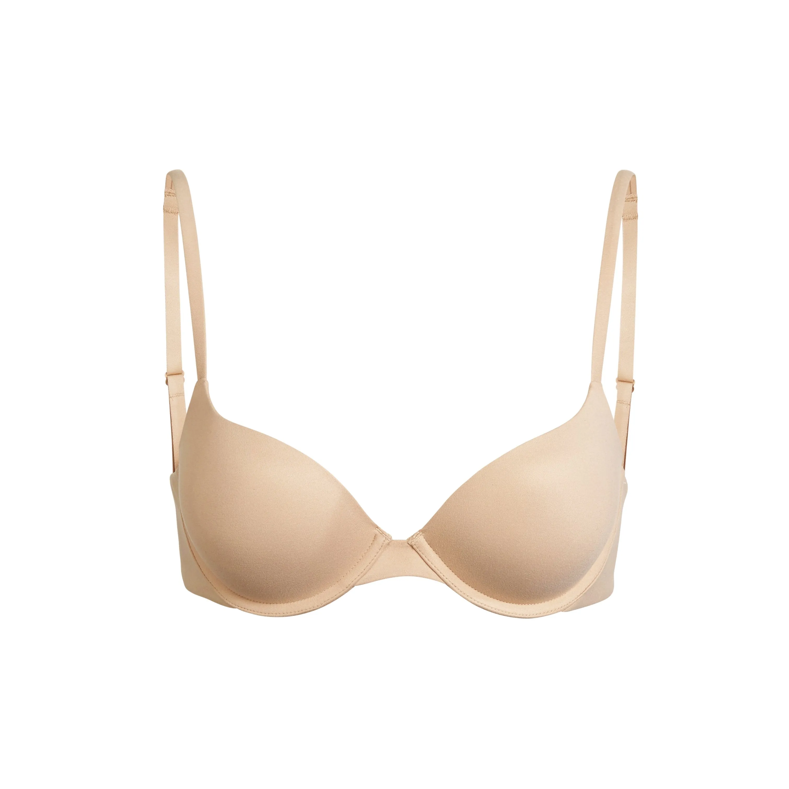 T-SHIRT PUSH UP BRA | CLAY