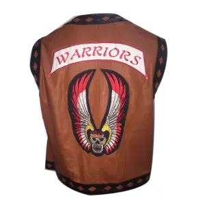 The Warriors Movie Real Leather Vest