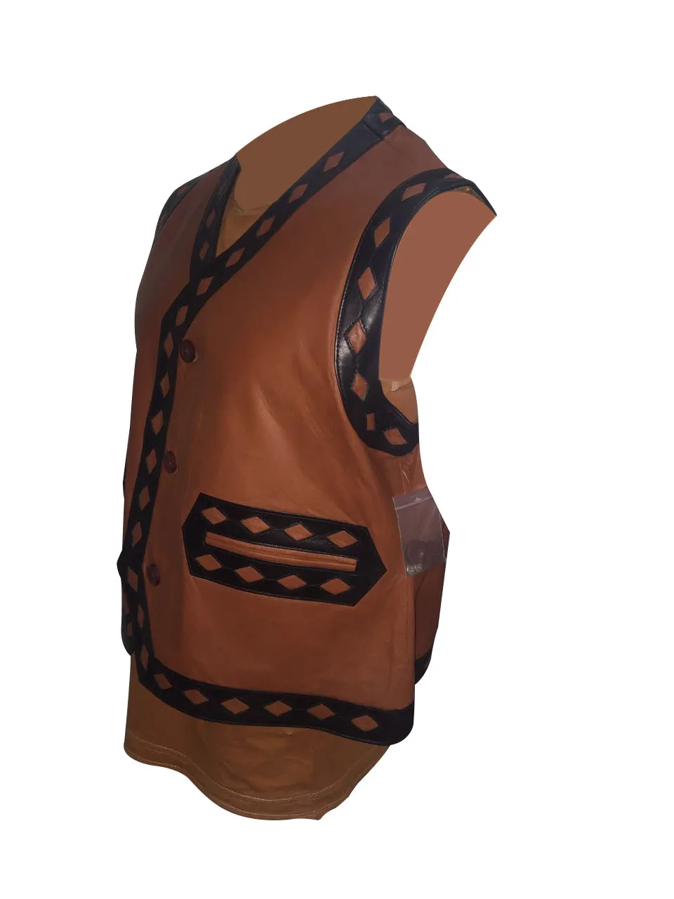 The Warriors Movie Real Leather Vest