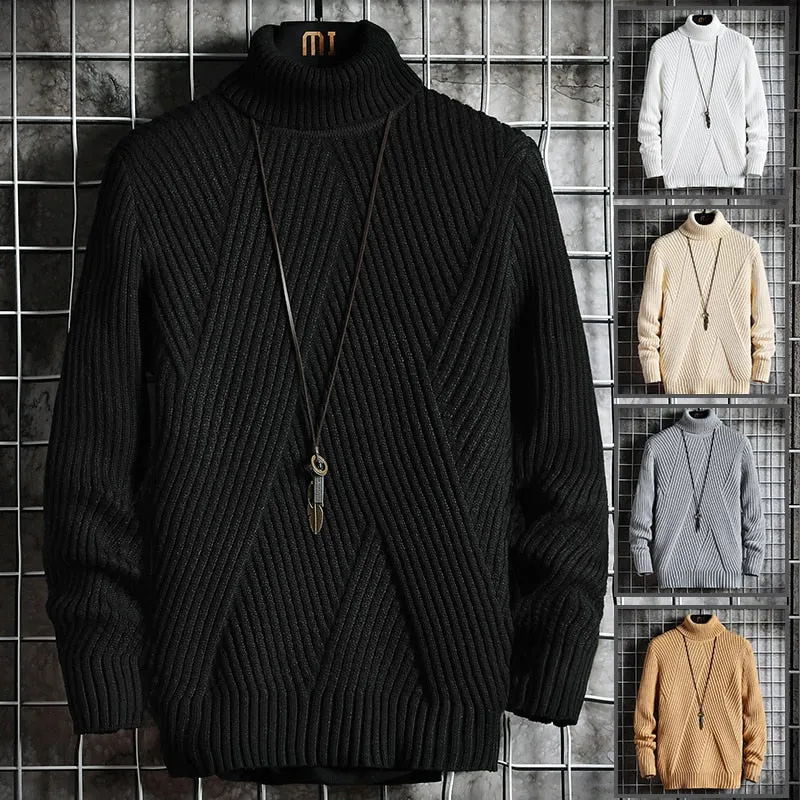 Toxyno Warm Turtleneck Pullover