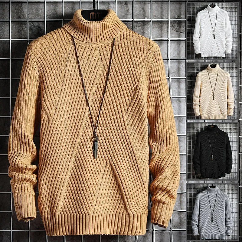 Toxyno Warm Turtleneck Pullover