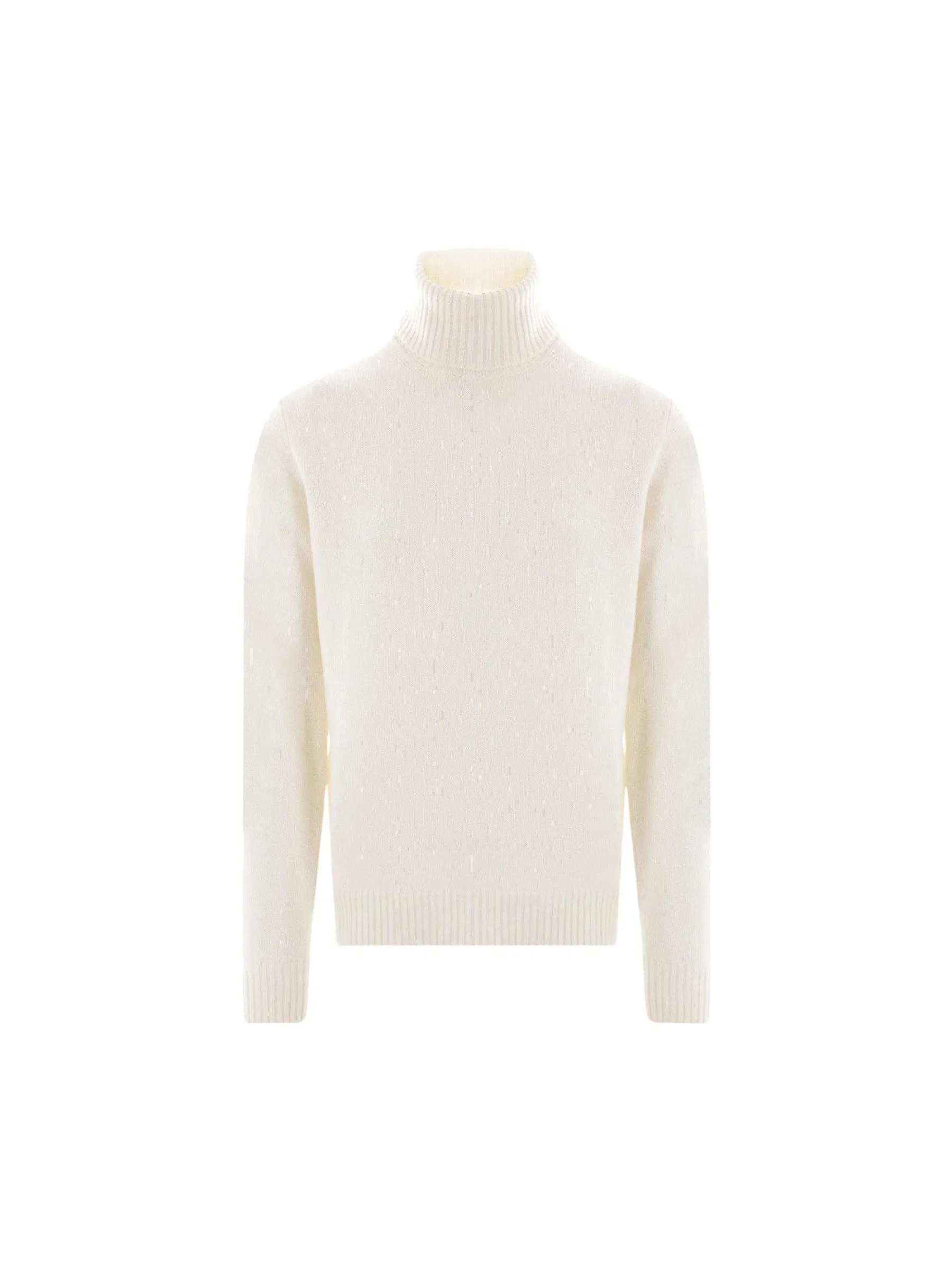 Turtleneck Wool Cashmere Sweater