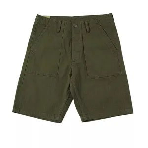 Vintage Herringbone Military Shorts for Men - Vietnam War OG-107 Pants