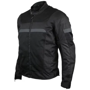 VL1624B Advanced 3-Season Mesh/Textile CE Armor Motorcycle Jacket