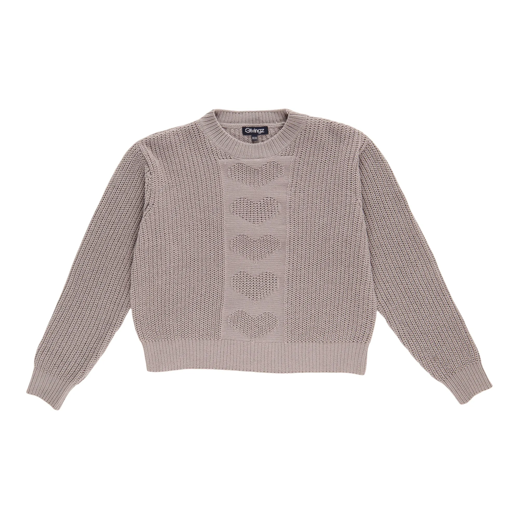 Women's Chenille Cable Cropped Sweater