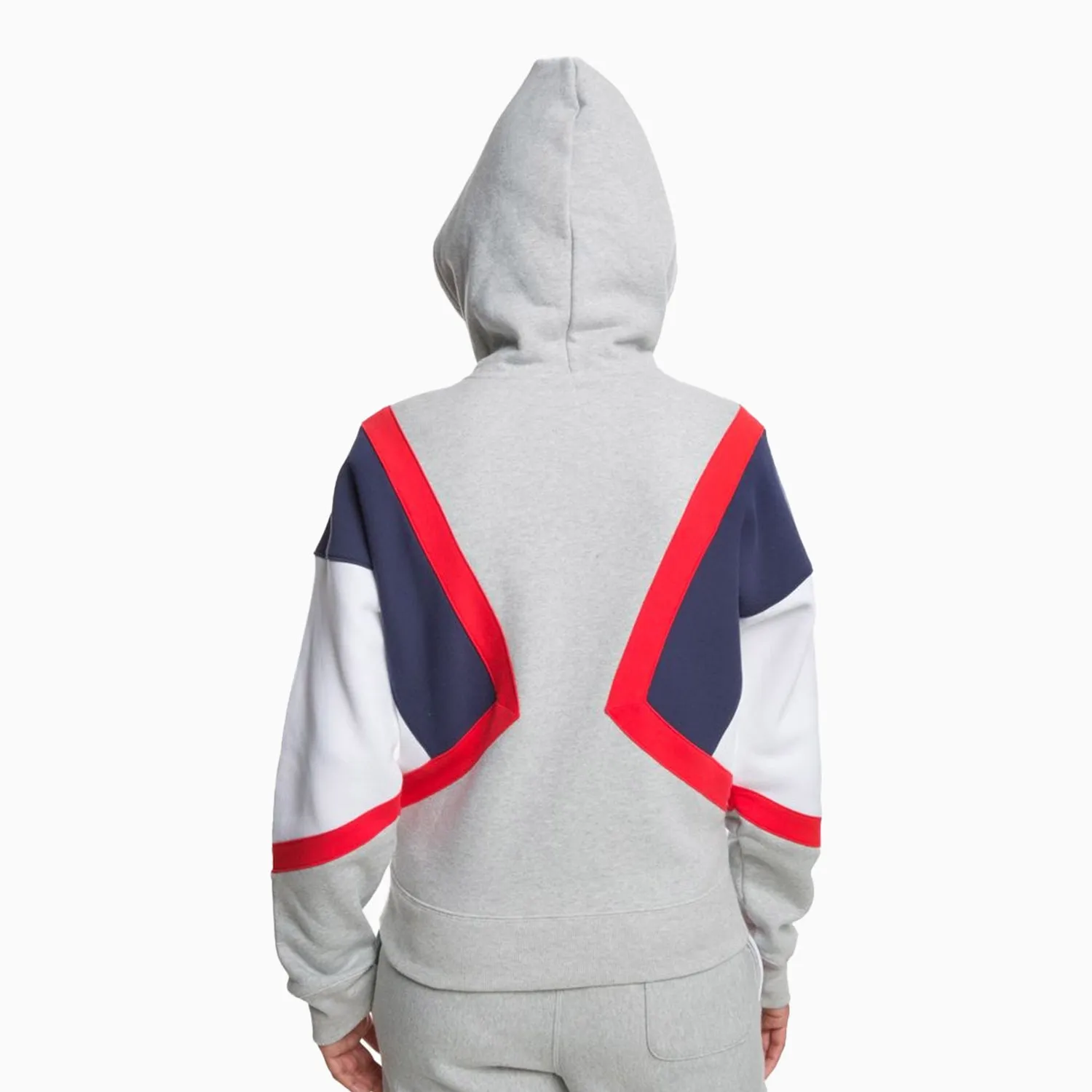 Women's Reverse Weave Colorblock Full Zip Hoodie