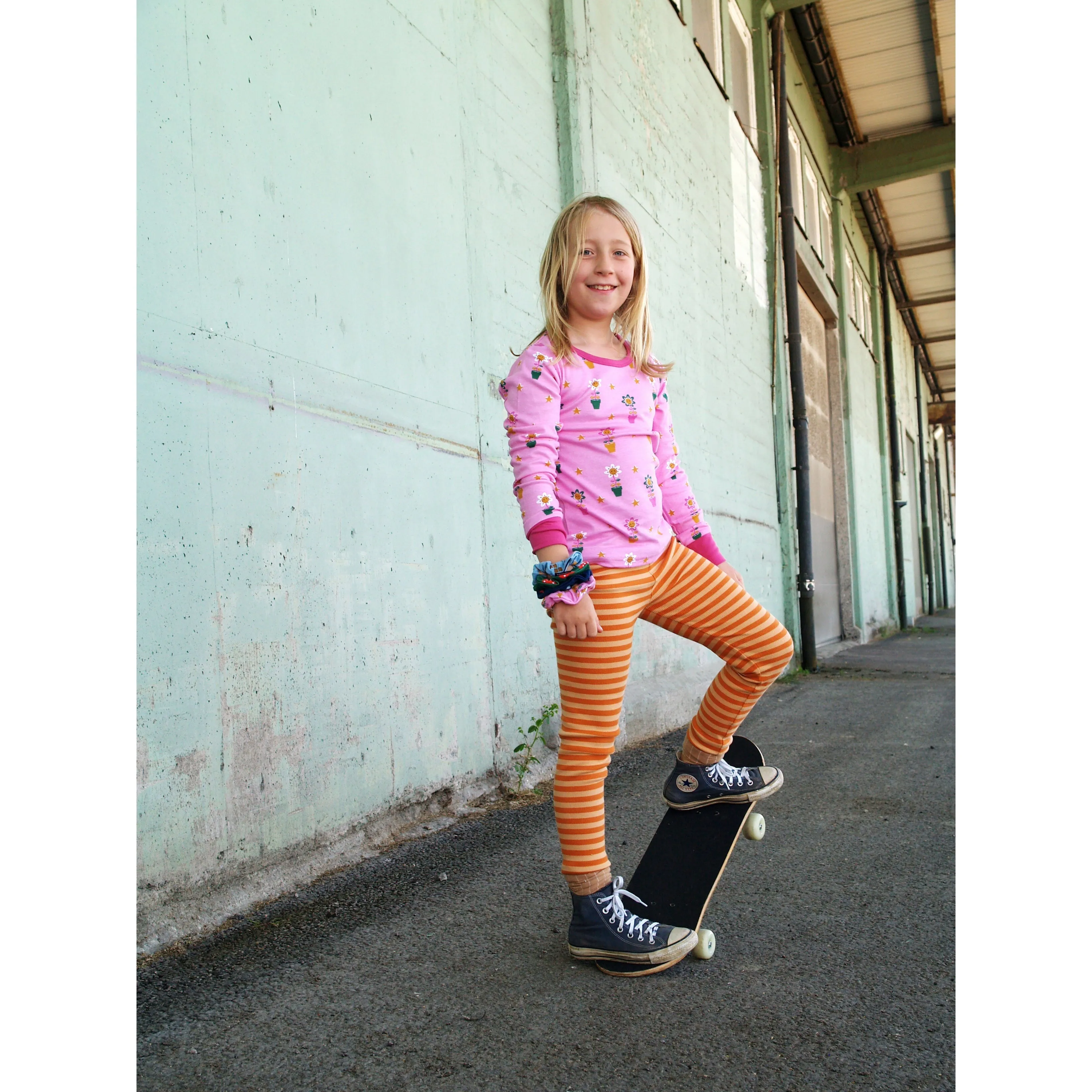 Yellow / Brown Striped Pants